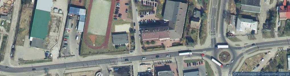 Zdjęcie satelitarne II LO w ZS nr 2 im. Aleksandra Świętochowskiego