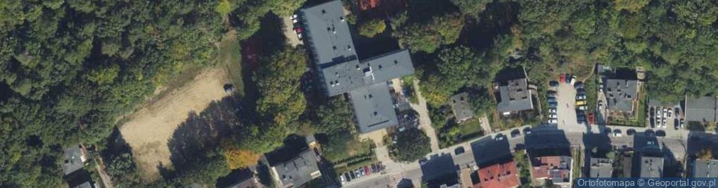 Zdjęcie satelitarne II LO z Oddziałami Dwujęzycznymi im. A. Mickiewicza w ZSO nr 2