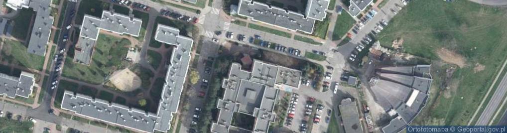 Zdjęcie satelitarne III Liceum Ogólnokształcące Im. Jana Pawła II