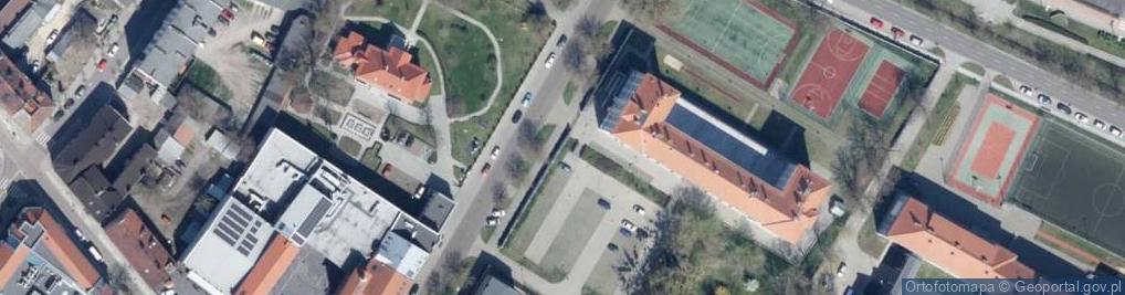 Zdjęcie satelitarne III Liceum Ogólnokształcące Im. Marii Konopnickiej