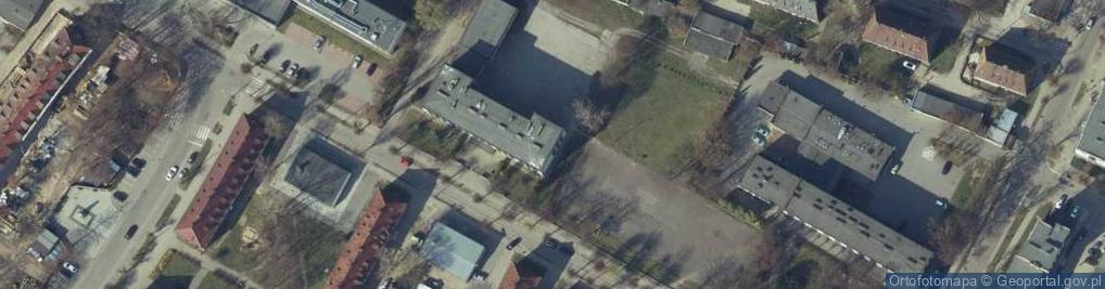 Zdjęcie satelitarne III Liceum Ogólnokształcące