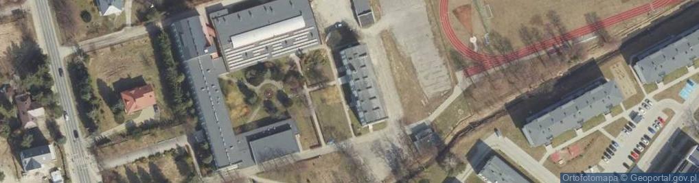 Zdjęcie satelitarne III Liceum Ogólnokształcące