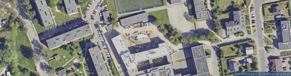 Zdjęcie satelitarne IV Liceum Ogólnokształcące Dla Dorosłych W Oświęcimiu