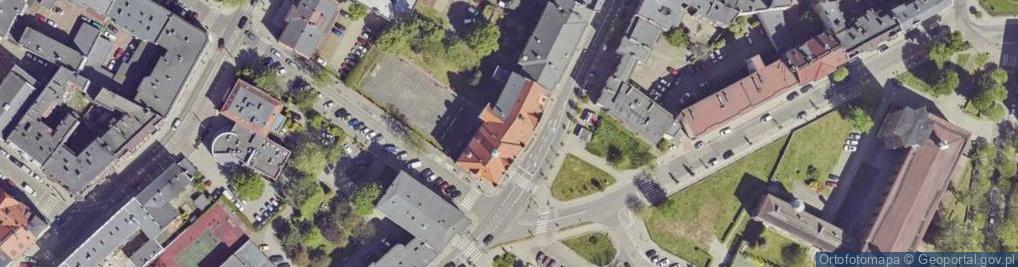 Zdjęcie satelitarne IV Liceum Ogólnokształcące IM Marii Skłodowskiej Curie