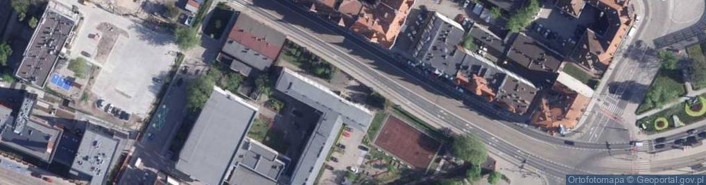 Zdjęcie satelitarne IV Liceum Ogólnokształcące Im. Tadeusza Kościuszki