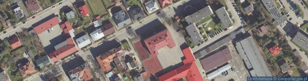 Zdjęcie satelitarne IV Liceum Ogólnokształcące W Jarosławiu