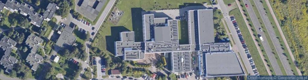 Zdjęcie satelitarne IV Liceum Ogólnokształcące W Zamościu