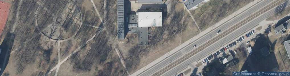 Zdjęcie satelitarne IX Liceum Ogólnokształcące Im. Jarosława Dąbrowskiego