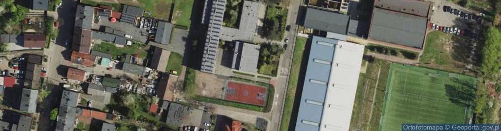 Zdjęcie satelitarne IX Liceum Ogólnokształcące Mistrzostwa Sportowego Im. Miłośników Ziemi Śląskiej