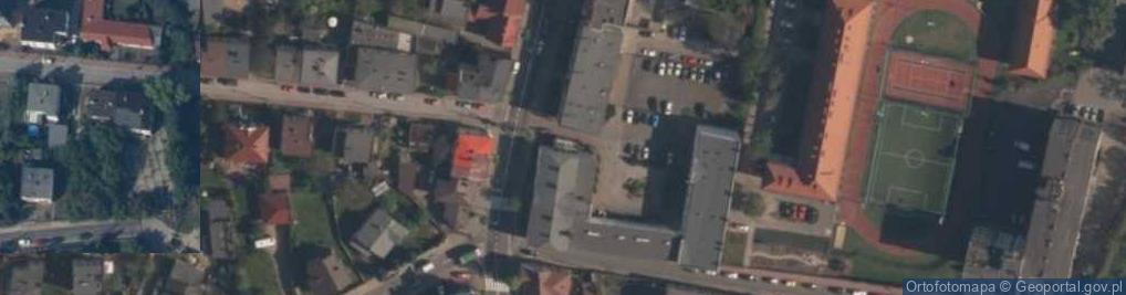 Zdjęcie satelitarne Katolickie Liceum Ogólnokształcące Im. Bp. Teodora Kubiny W Wieluniu