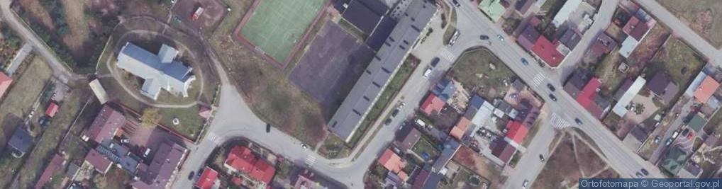Zdjęcie satelitarne Katolickie Liceum Ogólnokształcące Im. Ks. Marcina Popiela W Ostrowcu Świętokrzyskim