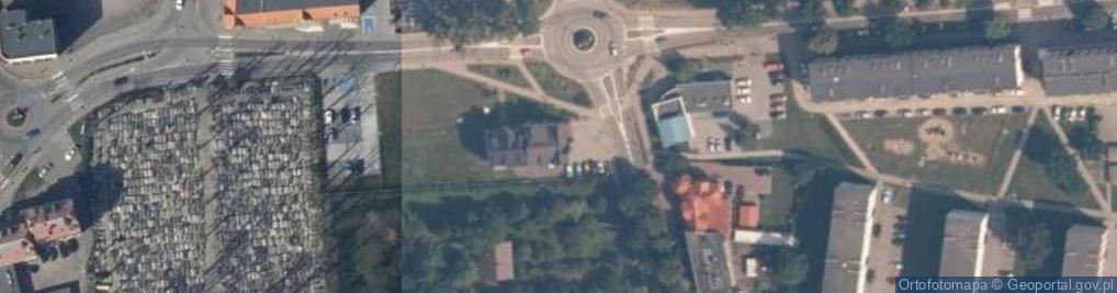 Zdjęcie satelitarne Liceum Akademickie Im. Macieja Płażyńskiego W Pucku