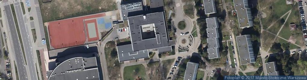 Zdjęcie satelitarne Liceum, CIX LO z Oddziałami Integracyjnymi im. Heleny Modrzejew