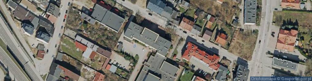 Zdjęcie satelitarne Liceum Ogólnokształcące 'Omega' W Kielcach