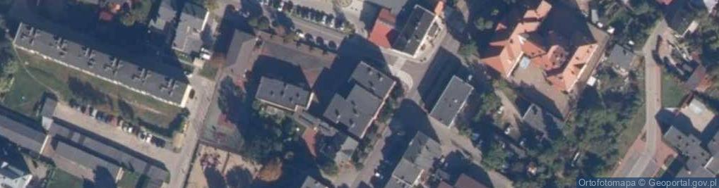 Zdjęcie satelitarne Liceum Ogólnokształcące Cku Człuchów