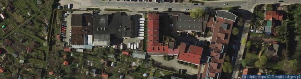 Zdjęcie satelitarne Liceum Ogólnokształcące Cn-B Im. Cichociemnych W Olsztynie