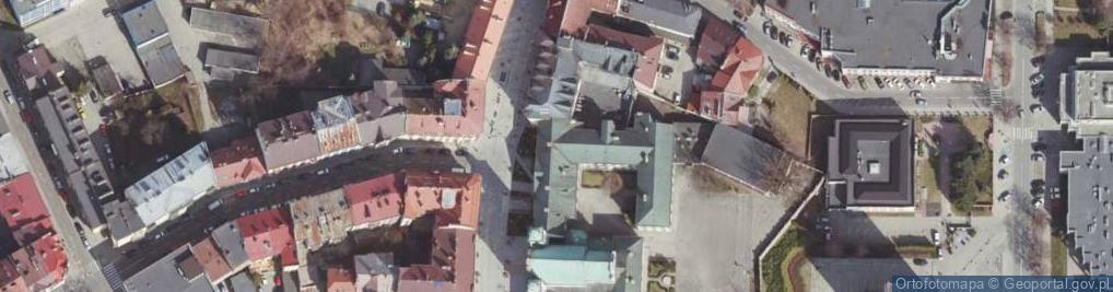 Zdjęcie satelitarne Liceum Ogólnokształcące Dla Dorosłych 'Archimedes' W Rzeszowie