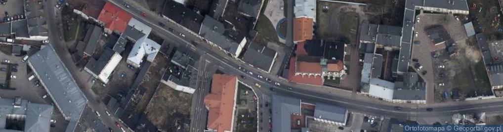 Zdjęcie satelitarne Liceum Ogólnokształcące Dla Dorosłych 'Arko' W Piotrkowie Trybunalskim