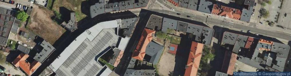 Zdjęcie satelitarne Liceum Ogólnokształcące Dla Dorosłych 'Copernicus' W Bytomiu