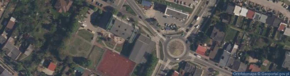 Zdjęcie satelitarne Liceum Ogólnokształcace Dla Dorosłych 'Edukator' W Wieluniu