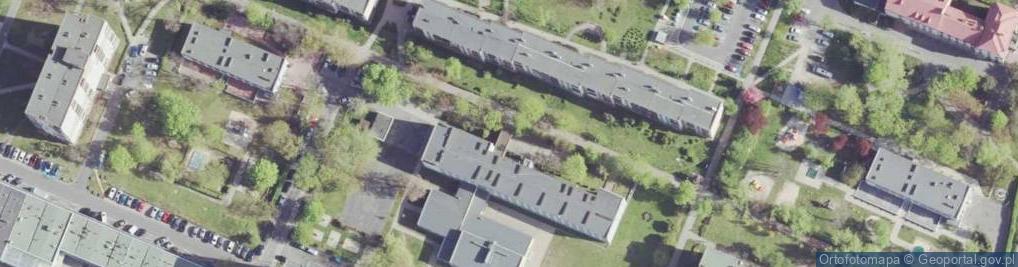 Zdjęcie satelitarne Liceum Ogólnokształcące Dla Dorosłych 'Pascal' W Głogowie