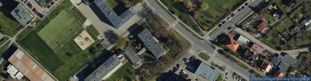 Zdjęcie satelitarne Liceum Ogólnokształcące Dla Dorosłych 'Pascal' W Grudziądzu