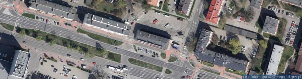 Zdjęcie satelitarne Liceum Ogólnokształcące Dla Dorosłych 'Pascal' W Płocku