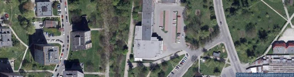 Zdjęcie satelitarne Liceum Ogólnokształcące Dla Dorosłych 'żak' W Jastrzębiu-Zdroju