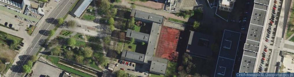 Zdjęcie satelitarne Liceum Ogólnokształcące Dla Dorosłych Awans.eck W Katowicach