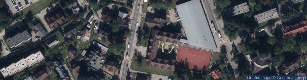 Zdjęcie satelitarne Liceum Ogólnokształcące Dla Dorosłych Edukacji Innowacyjnej W Zakopanem