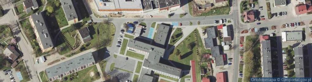 Zdjęcie satelitarne Liceum Ogólnokształcące Dla Dorosłych Nr III W Oświęcimiu