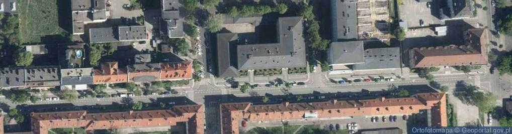 Zdjęcie satelitarne Liceum Ogólnokształcące Dla Dorosłych Nr II