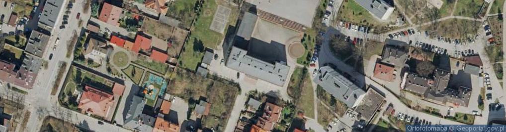 Zdjęcie satelitarne Liceum Ogólnokształcące Dla Dorosłych Pascal W Kielcach