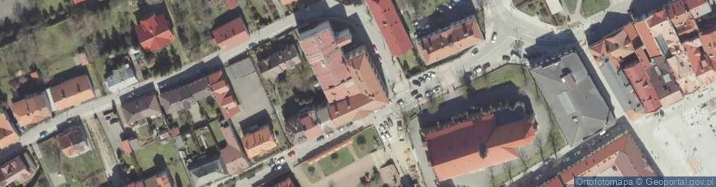 Zdjęcie satelitarne Liceum Ogólnokształcące Dla Dorosłych Sigma W Bochni