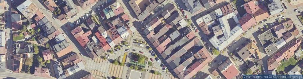 Zdjęcie satelitarne Liceum Ogólnokształcące Dla Dorosłych Sigma W Mielcu