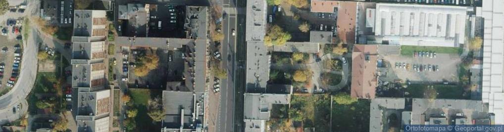 Zdjęcie satelitarne Liceum Ogólnokształcące Dla Dorosłych Szkoły Twórczego Myślenia W Częstochowie