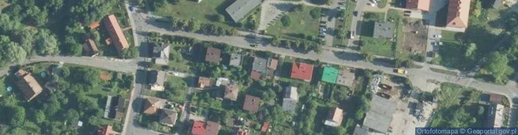 Zdjęcie satelitarne Liceum Ogólnokształcące Dla Dorosłych W Brzesku