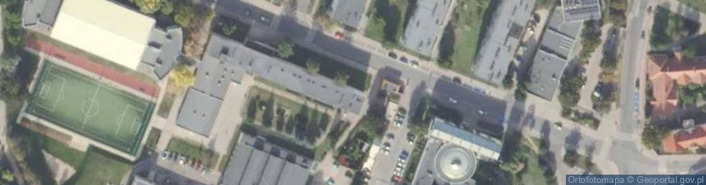 Zdjęcie satelitarne Liceum Ogólnokształcące Dla Dorosłych W Chodzieży