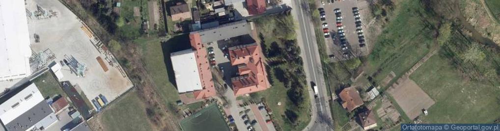 Zdjęcie satelitarne Liceum Ogólnokształcace Dla Dorosłych W Dąbrowie Tarnowskiej