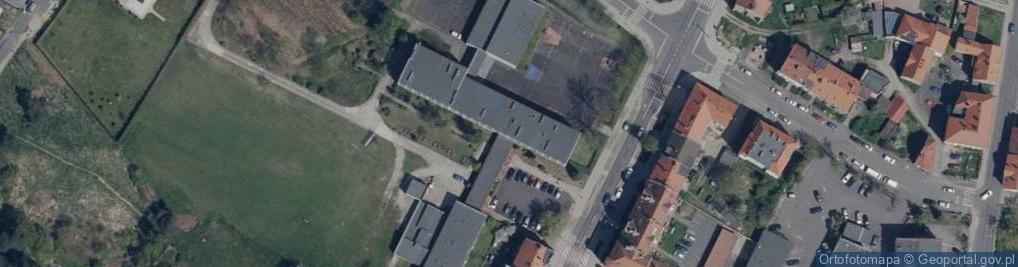 Zdjęcie satelitarne Liceum Ogólnokształcące Dla Dorosłych W Lubaniu