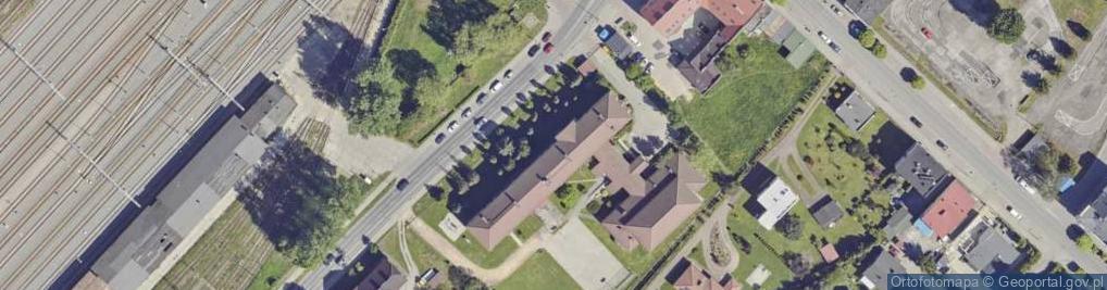 Zdjęcie satelitarne Liceum Ogólnokształcące Dla Dorosłych W Oświęcimiu