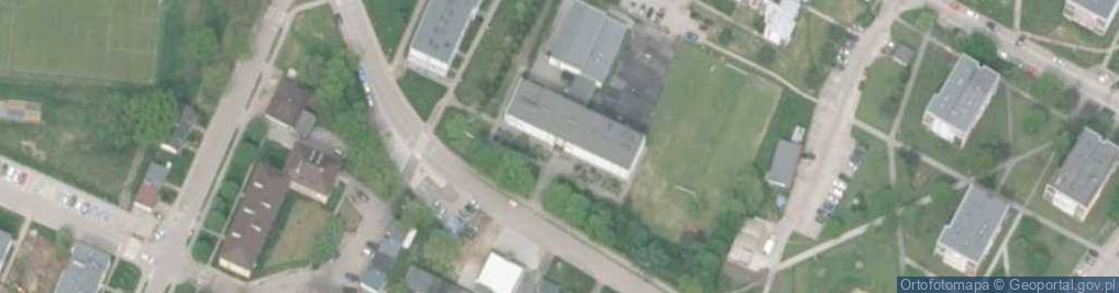 Zdjęcie satelitarne Liceum Ogólnokształcące Dla Dorosłych W Porębie