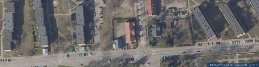 Zdjęcie satelitarne Liceum Ogólnokształcące Dla Dorosłych W Siemiatyczach Zakładu Doskonalenia Zawodowego W Białymstoku