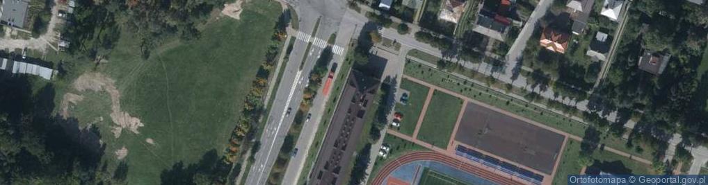 Zdjęcie satelitarne Liceum Ogólnokształcące Dla Dorosłych W Tomaszowie Lubelskim