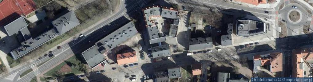 Zdjęcie satelitarne Liceum Ogólnokształcące Dla Dorosłych Wzdz W Gorzowie Wlkp