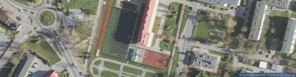 Zdjęcie satelitarne Liceum Ogólnokształcące Dla Dorosłych Żak W Starachowicach