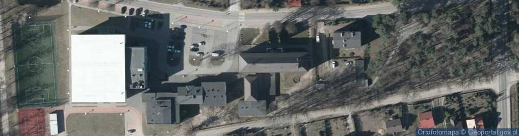Zdjęcie satelitarne Liceum Ogólnokształcące Im. Adama Mickiewicza W Mrozach