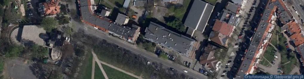 Zdjęcie satelitarne Liceum Ogólnokształcące Im. Braci Śniadeckich W Zgorzelcu