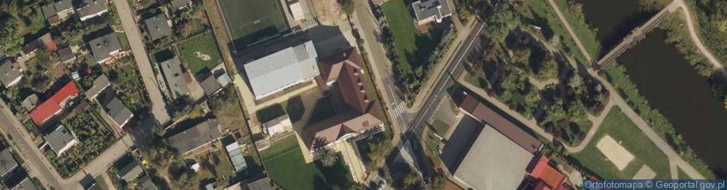 Zdjęcie satelitarne Liceum Ogólnokształcące Im. Franciszka Becińskiego W Lubrańcu