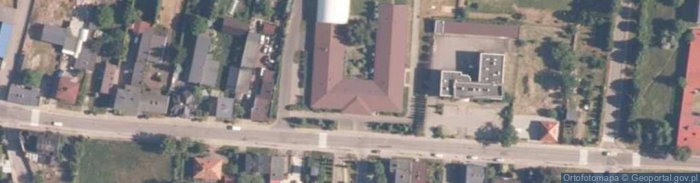 Zdjęcie satelitarne Liceum Ogólnokształcące Im. Jana Pawła II W Tuszynie
